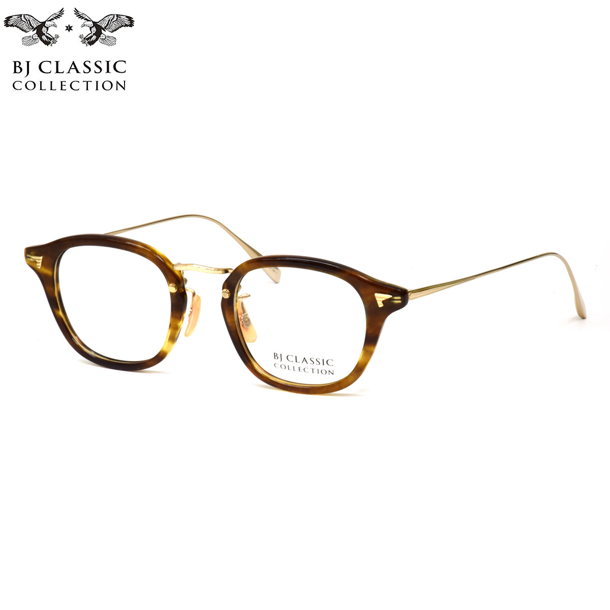 楽天市場】BJクラシック コレクション メガネ COM-551NT 16-1 44 BJ