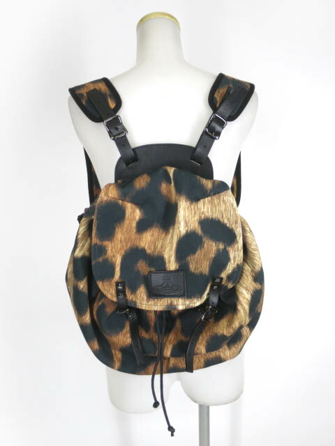 楽天市場】【中古】 Vivienne Westwood / レオパード リュック