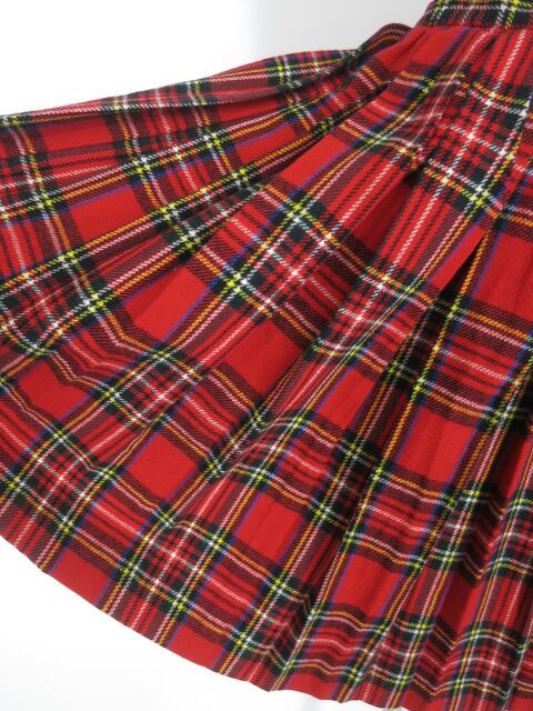 楽天市場】【中古】Jane Marple / タータンチェックプリーツスカート