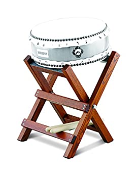 締太鼓 テレン台 バチ2本付 中古品① 締太鼓テレン台バチ2本付中古良品