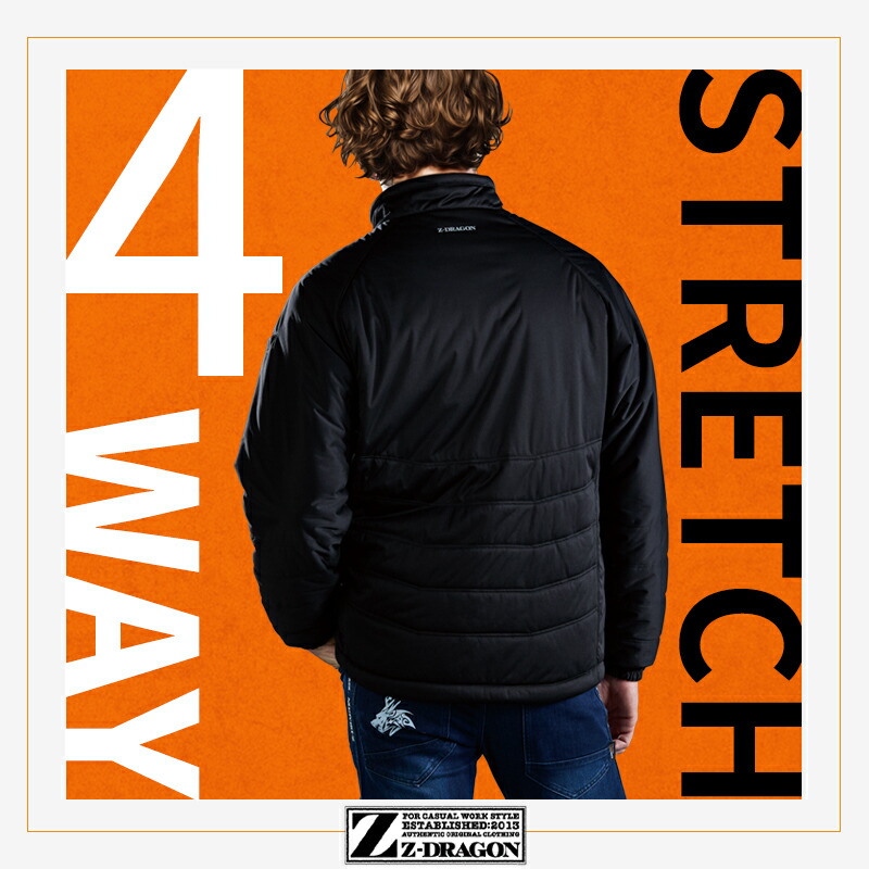 楽天市場】Z-DRAGON 軽防寒ジャンパー 2025秋冬新作 メンズ レディース