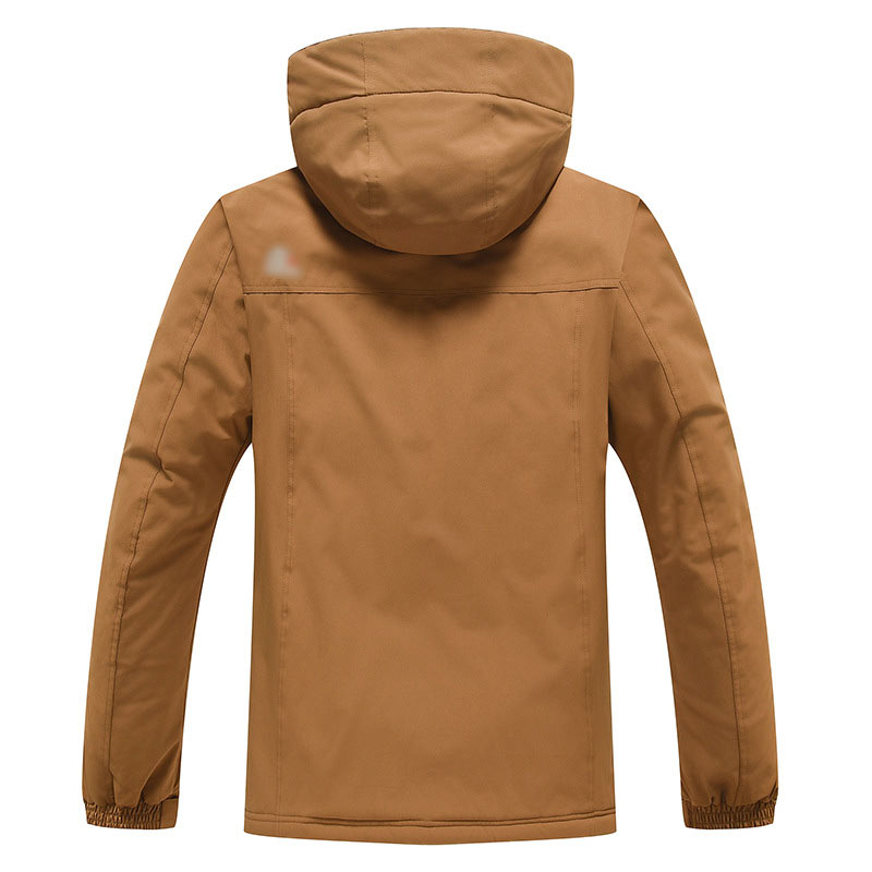 オガサカフード付き スキーウェア ブラウンカラー オガサカフード付き