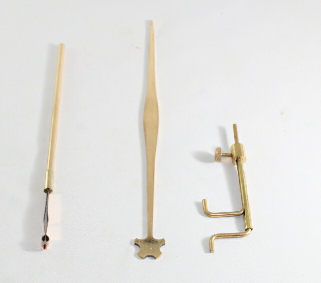 コントラバス用サウンドポスト（魂柱）設置・調整ツールセット