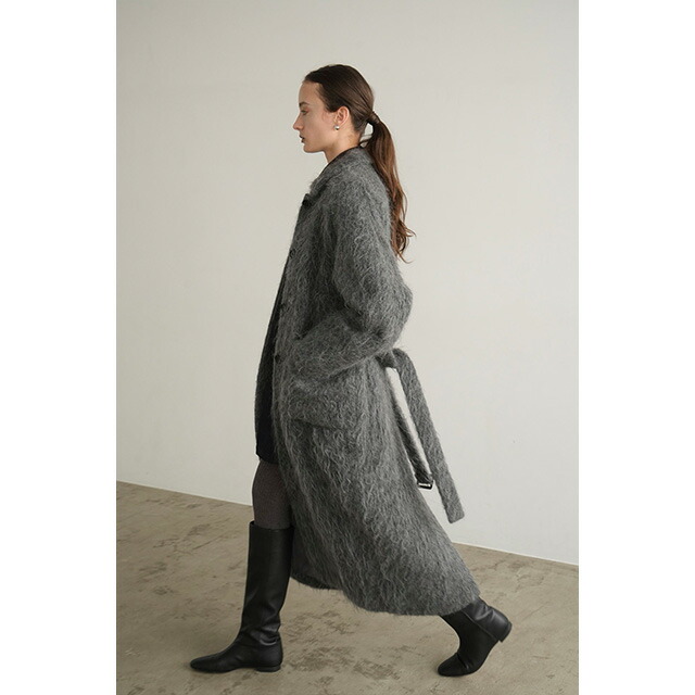 楽天市場】クラネ CLANE ロング シャギー レディ マキシ コート LONG