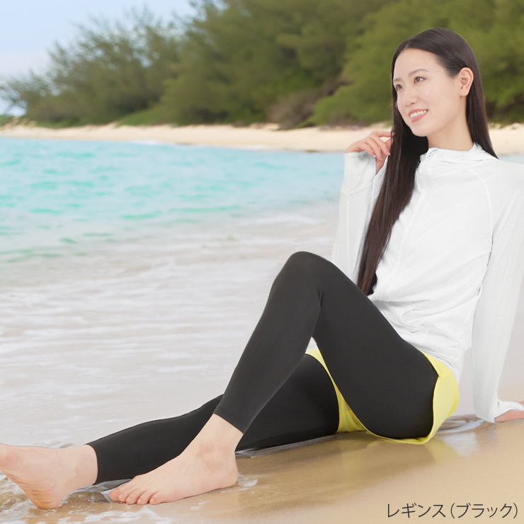 楽天市場】ラッシュガード レギンス [ 接触冷感でひんやり涼しい