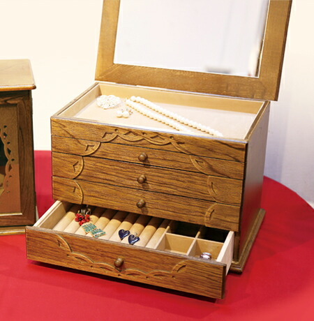 楽天市場】ジュエリケース ジュエリーボックス おしゃれ 木製 日本製