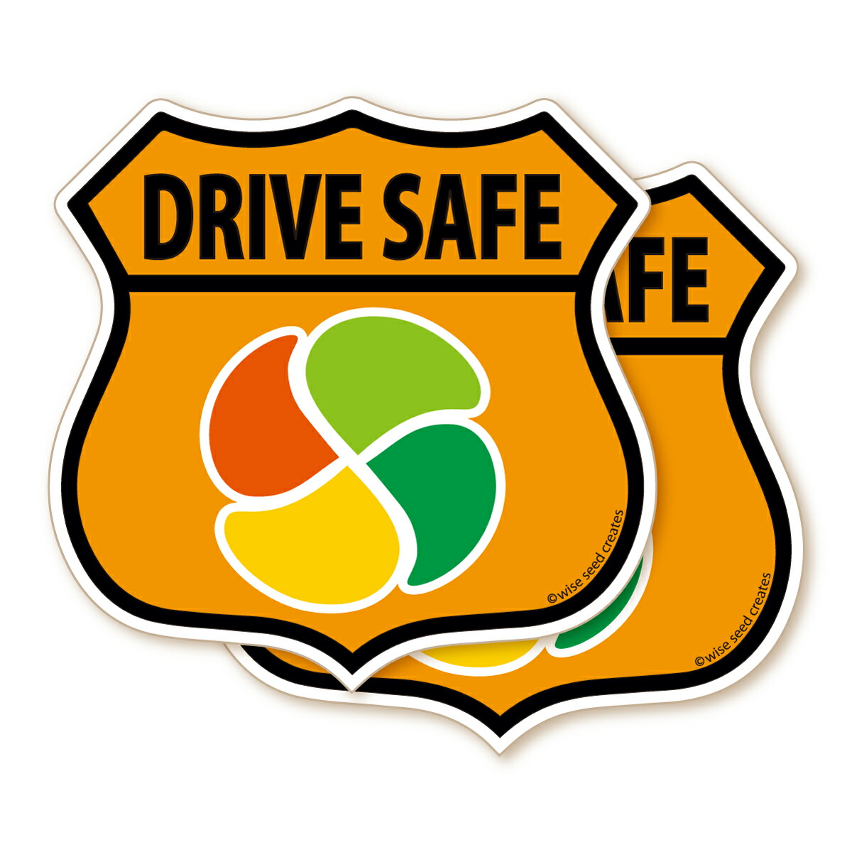 楽天市場】高齢者マーク マグネット エンブレム 2枚セット Lサイズ