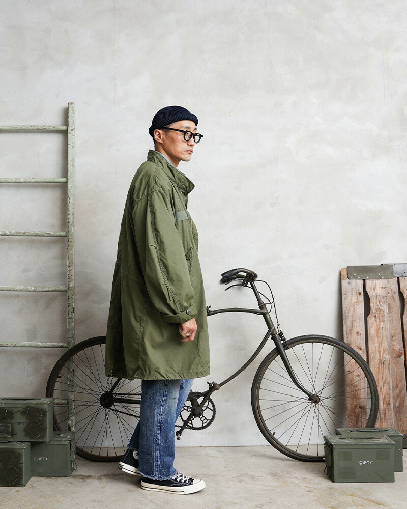 楽天市場】希少 実物 USED 米軍 M-65フィッシュテール モッズコート