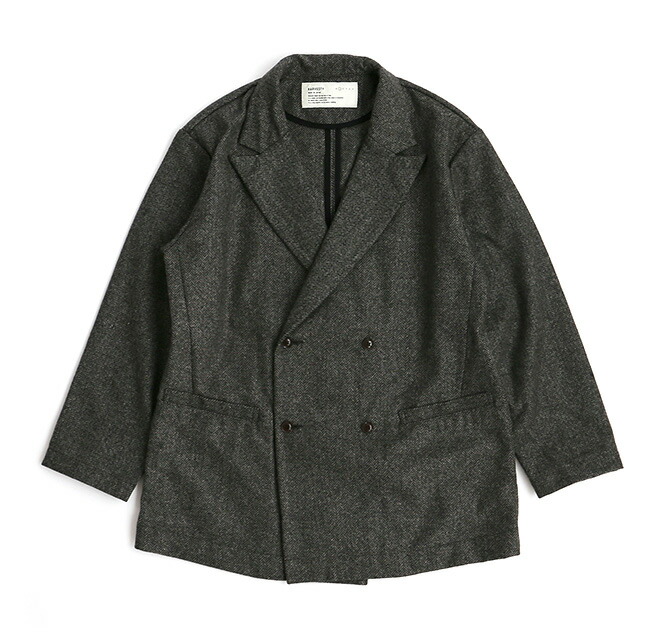 楽天市場】HARVESTY (ハーベスティ) WOOL TWEED ZOOT JACKET（ウール