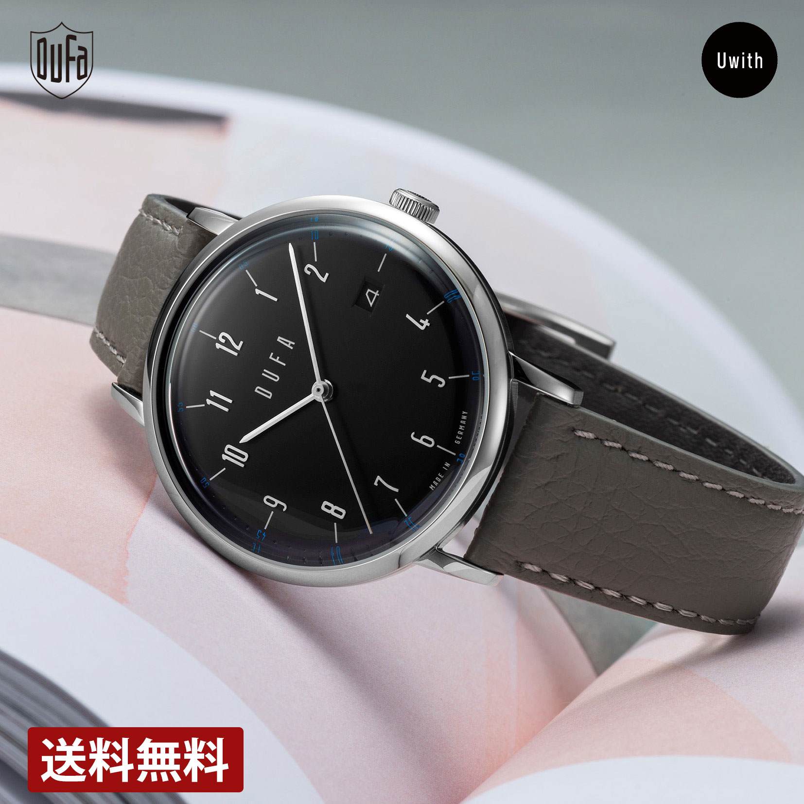 楽天市場】ドゥッファ DUFA メンズ 腕時計 ブラック 自動巻 BREUER DF