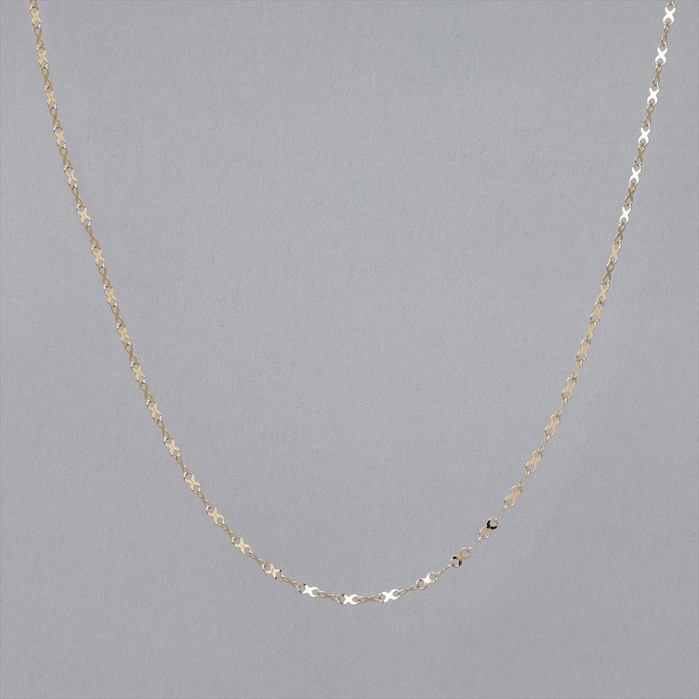 楽天市場】【WEB限定】エックスチェーン 40cm K10YG 10金 イエロー