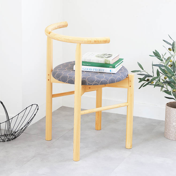 楽天市場】椅子 丸チェア ミナペルホネン リビング ダイニング デスク