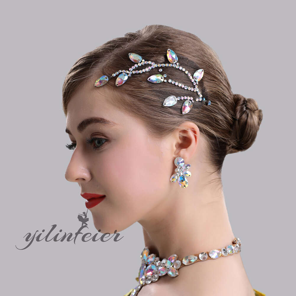 楽天市場】社交ダンス ヘアアクセサリー 髪飾り ヘアオーナメント