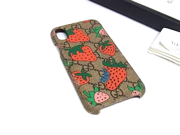 楽天市場】GUCCI グッチ 592944 GGスプリーム PVC ストロベリー いちご