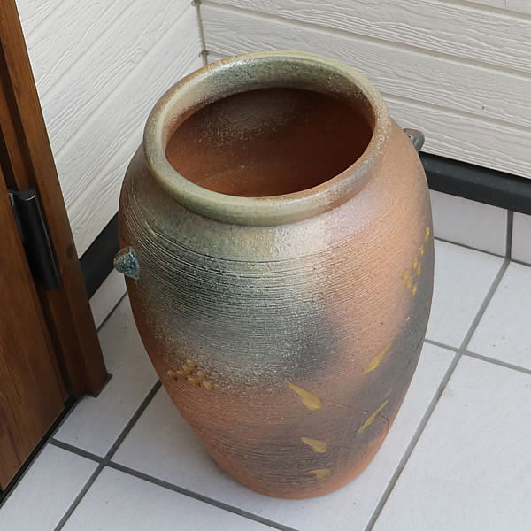 楽天市場】【ポイント10倍】傘立て 陶器傘立て 信楽焼かさたて 和風傘