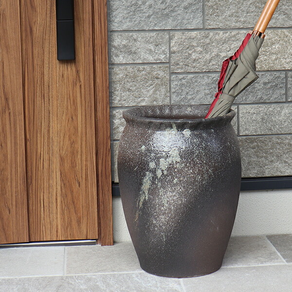 楽天市場】【ポイント10倍】傘立て 陶器傘立て 信楽焼かさたて 和風傘