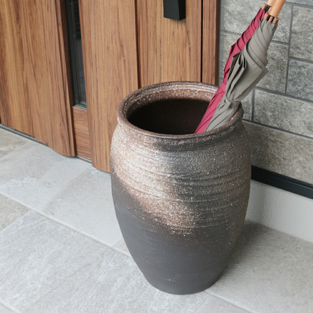 楽天市場】【ポイント10倍】傘立て 陶器傘立て 信楽焼かさたて 和風傘