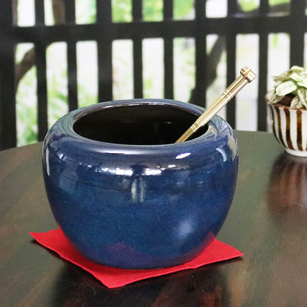 楽天市場】【ポイント10倍】火鉢 ミニひばち 陶器 手あぶり 灰皿