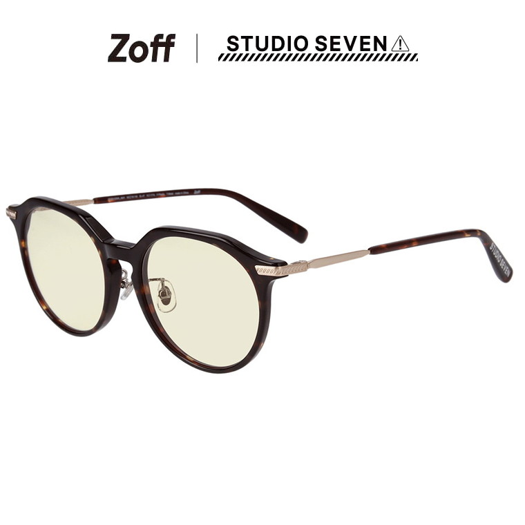 楽天市場】|ボストン型 サングラス（ブラウン（デミ柄）） Zoff STUDIO