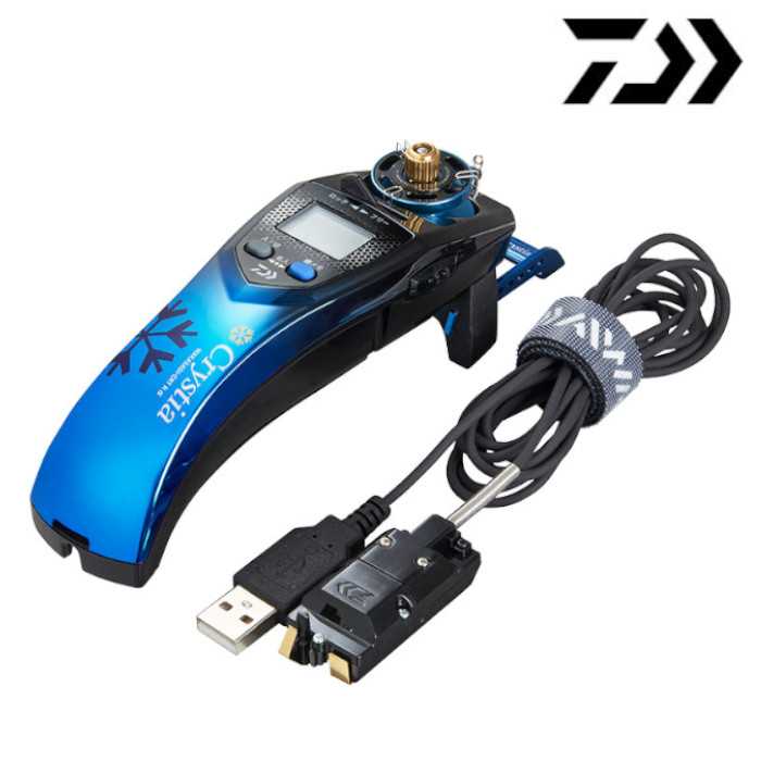 ワカサギ用電動リール CIMA Direct Slim ブルーメタリック