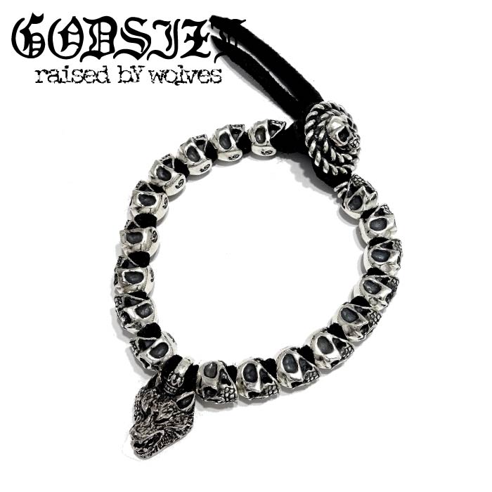 楽天市場】メンズ ブレスレット ブランド スカル 髑髏 ドクロ 革