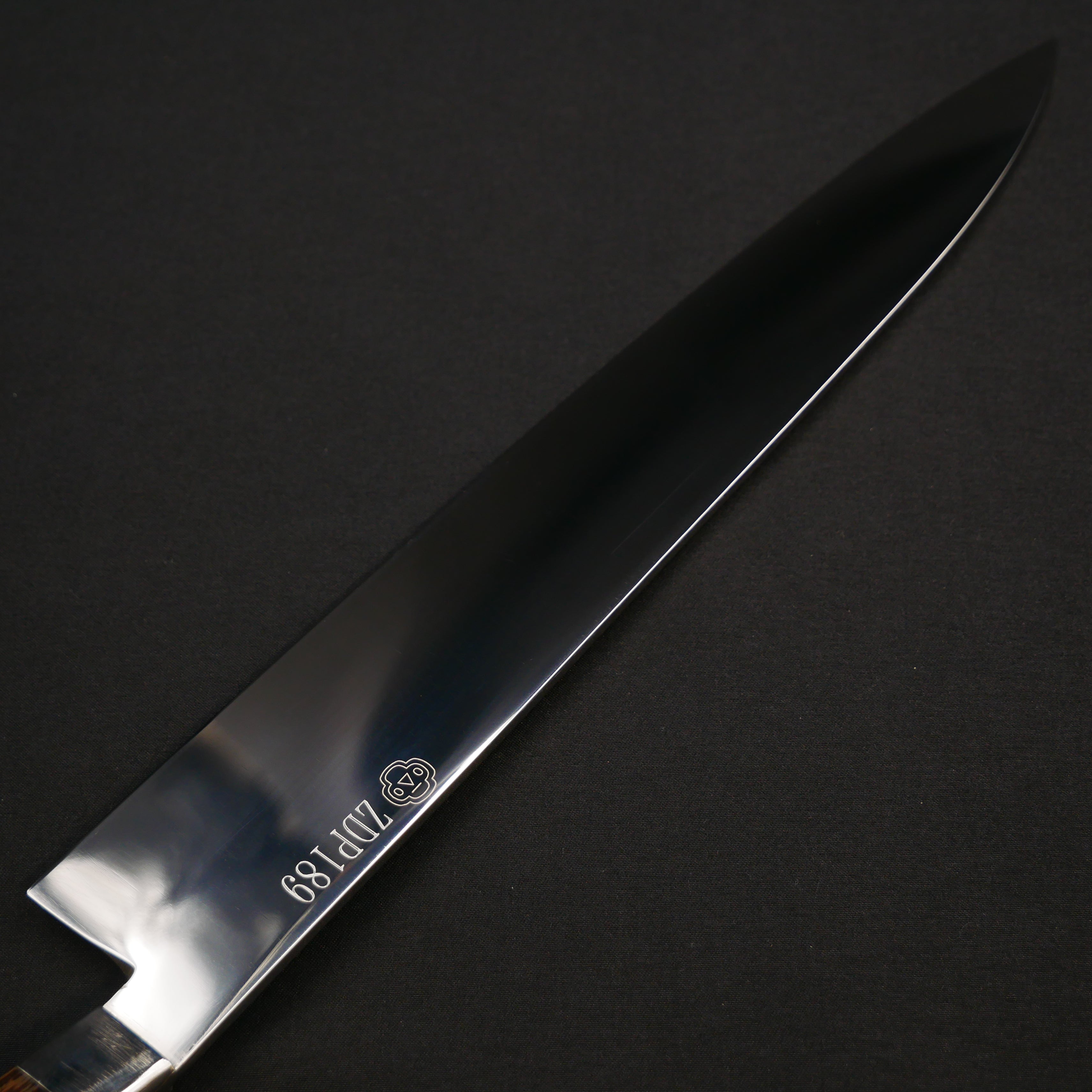 吉田刃物 ZDP189 本焼 全鏡面 筋引 (限定品) – つば屋庖丁店