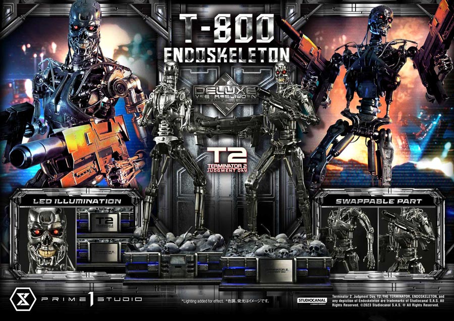 ミュージアムマスターラインターミネーター2 T-800エンドスケルトン DX