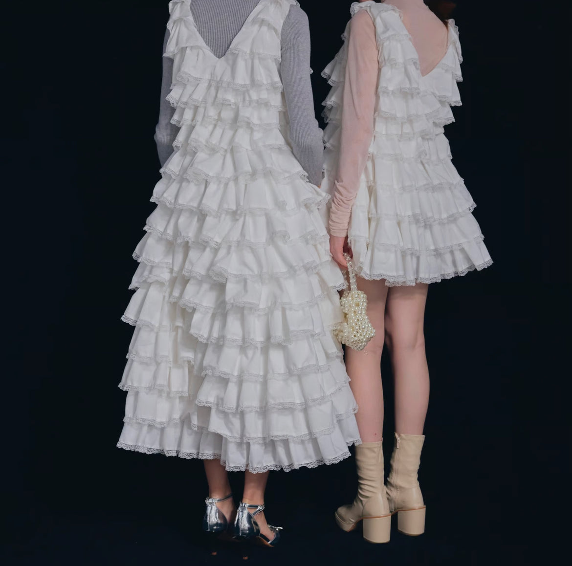 Treat ürself angel wings mini dress angel wings mini dress(white