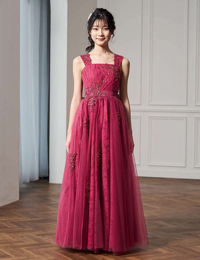 中学生 発表会ドレス 演奏会ロングドレスにお薦めジュニアドレス