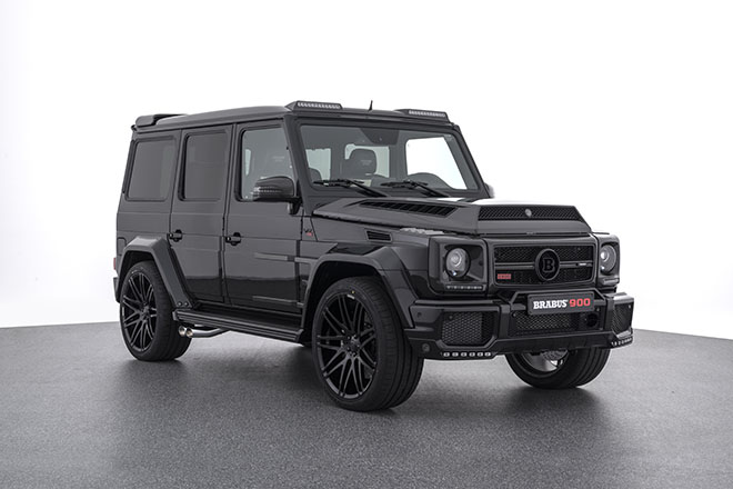G550 4×4²を格上したカスタマイズが、BRABUS 550アドベンチャー4×4²だ