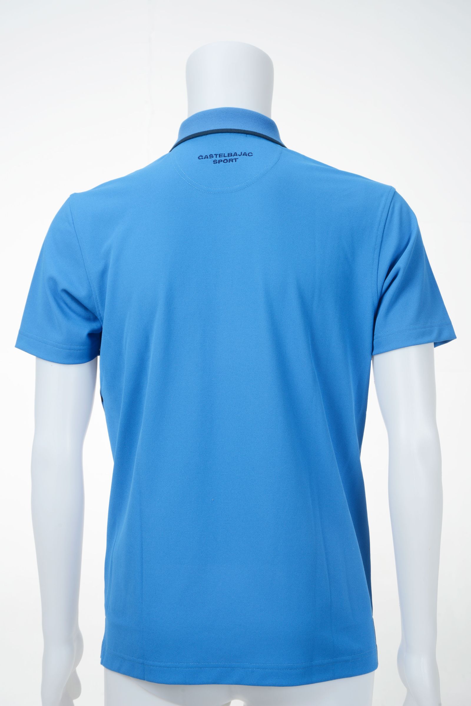 CASTELBAJAC - マリンプリント 半袖ポロシャツ | ブルー | メンズ