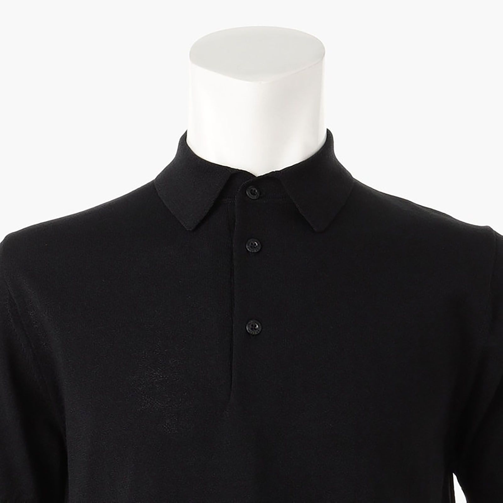 BRIEFING GOLF - MENS WASHABLE HS KNIT POLO | ポロシャツ | ブラック