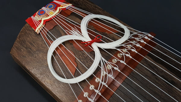 ②琴 13弦 日本 伝統的 楽器 和楽器 弦楽器 和琴 木製 13 琴柱10本 琴