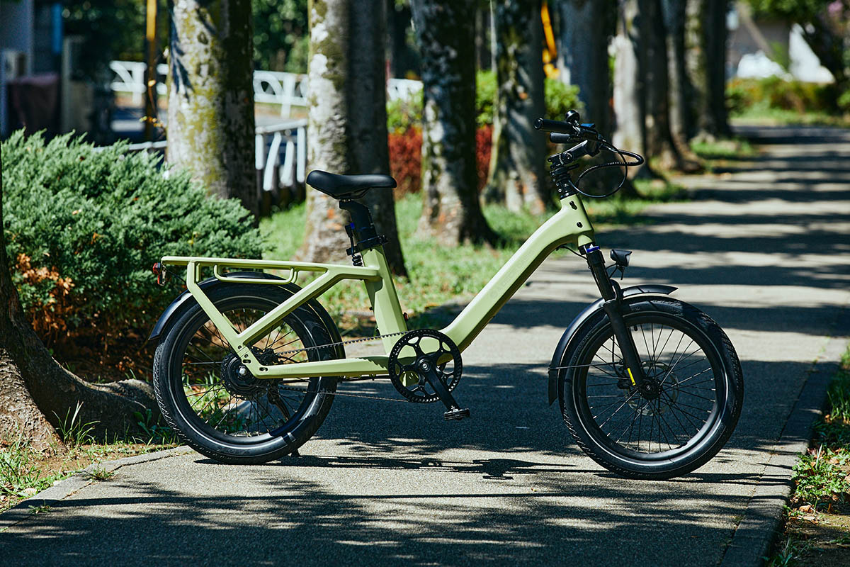 平日は子どもの送迎、週末は街をポタリング。1台で全てが叶うe-bike