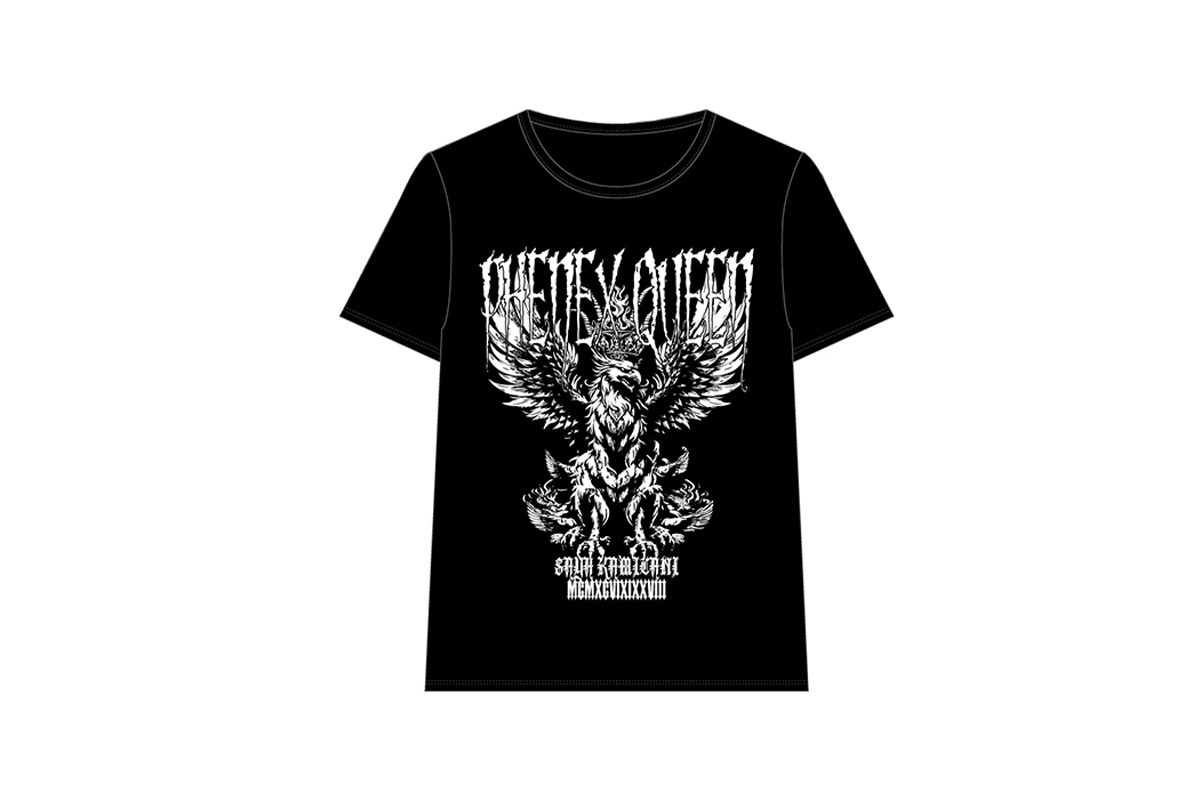 新品近い♡上谷沙弥♡Phenex Queen TシャツXLサイズ&ブロマイド大吉