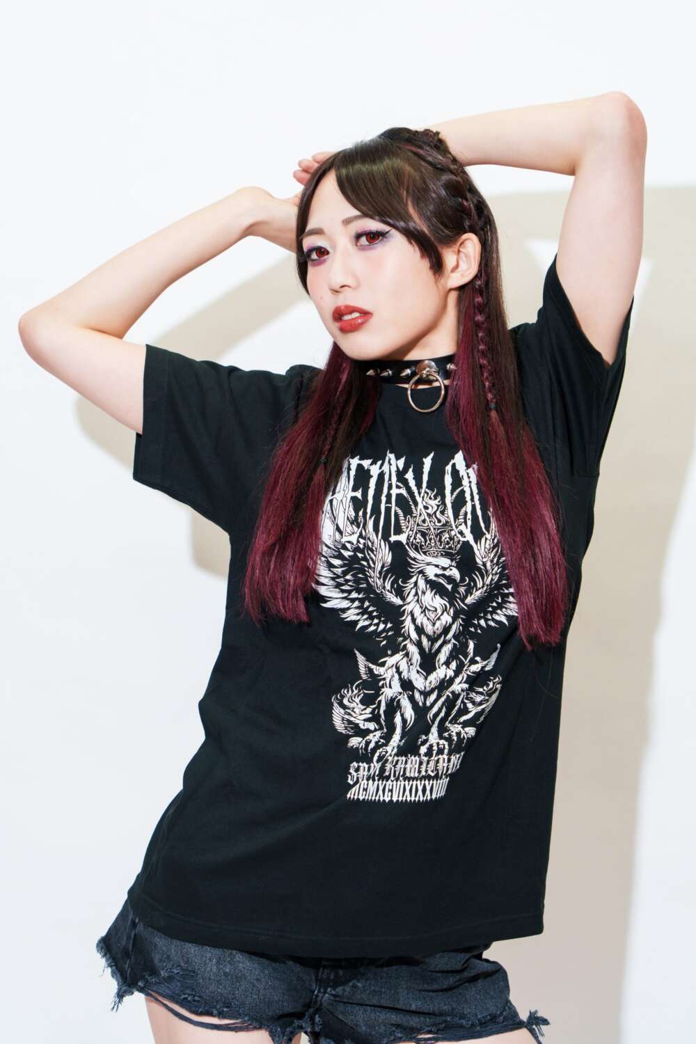 新品近い♡上谷沙弥♡Phenex Queen TシャツXLサイズ&ブロマイド大吉