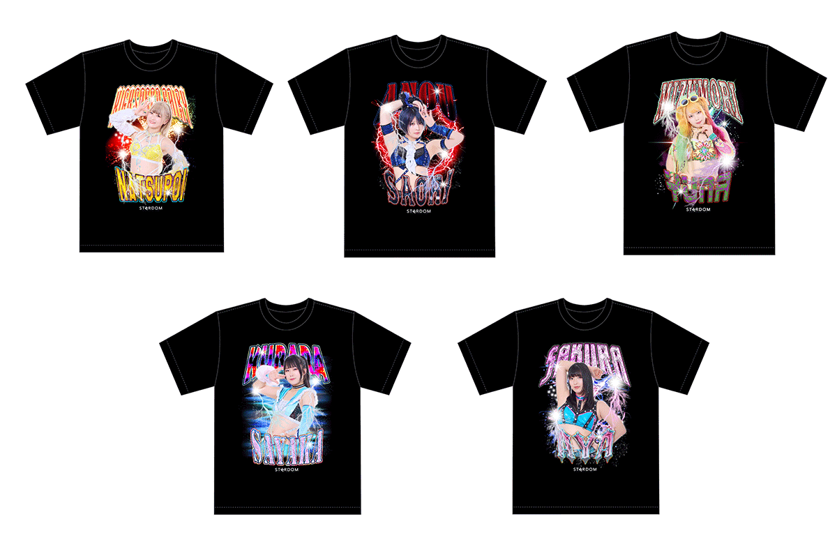 STARDOM 中野たむ ラップTシャツ スターダム M STARDOM 中野たむ