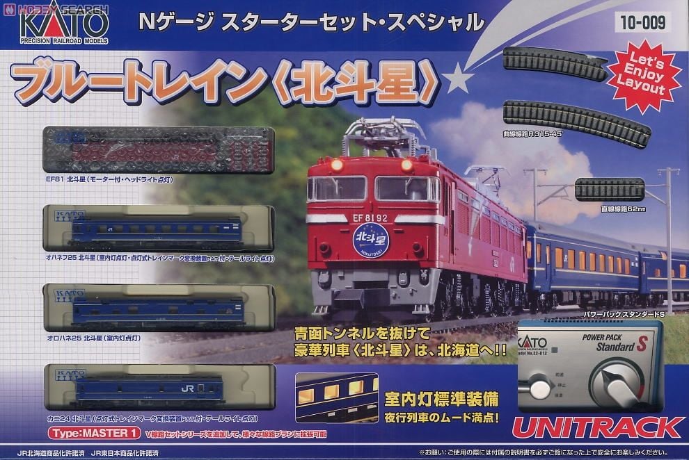 Nゲージ スターターセット・スペシャル ブルートレイン 「北斗星