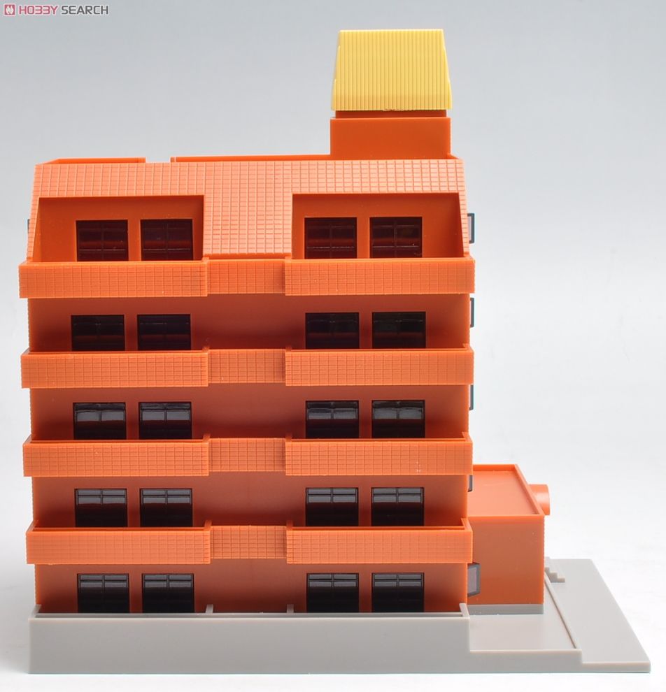 限定ダークブラウン】Nゲージ 都市型マンションD ストラクチャー（完成