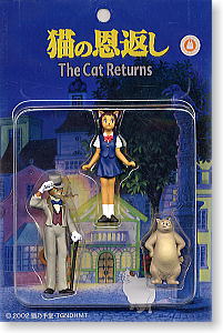 激レア 非売品 スタジオジブリ 卓上ディスプレイフィギュア 猫の恩返し