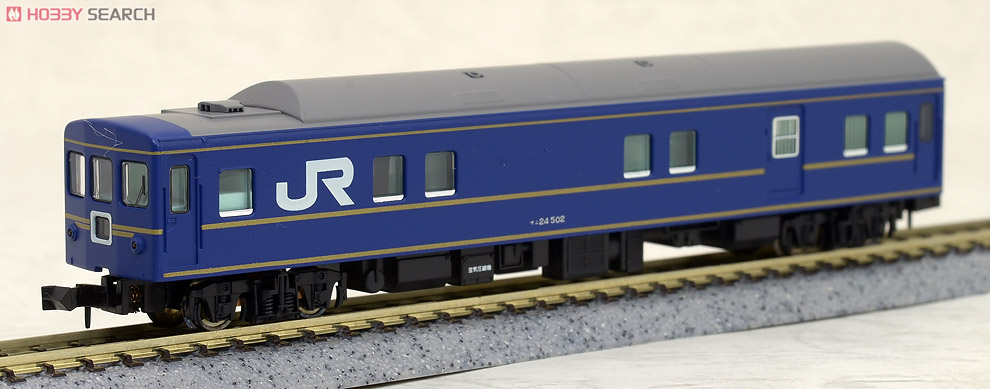 24系24型客車・金帯 寝台特急「エルム」編成 (9両セット) (鉄道模型