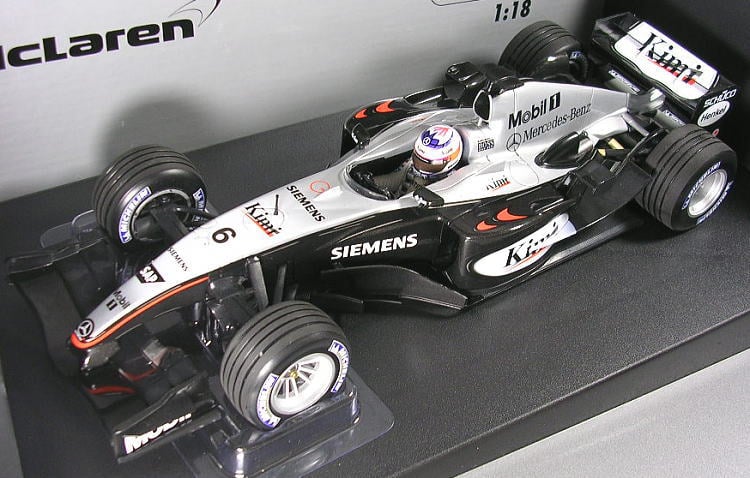 マクラーレン メルセデス MP4/19 キミ・ライコネン 2004 (ミニカー