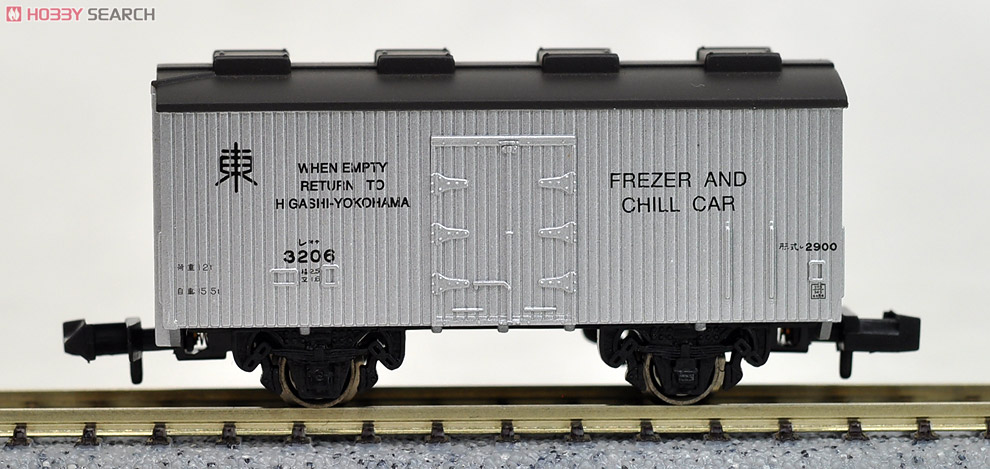 N／TOMY／ナインスケール2軸貨車／レ2900 冷蔵車／黄箱ヴィンテージ