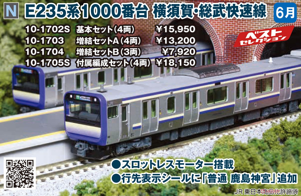 TOMIX E235系1000番台 基本セットB TOMIX E235系1000番台 基本セットB