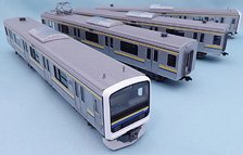 16番(HO) JR東日本 209系2100番台 完成品 ＜房総色＞ A 基本4両セット