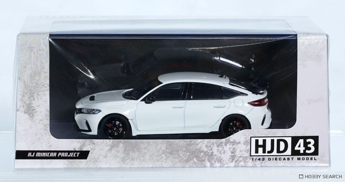 ホンダ シビック TYPE R (FL5) チャンピオンシップホワイト (ミニカー