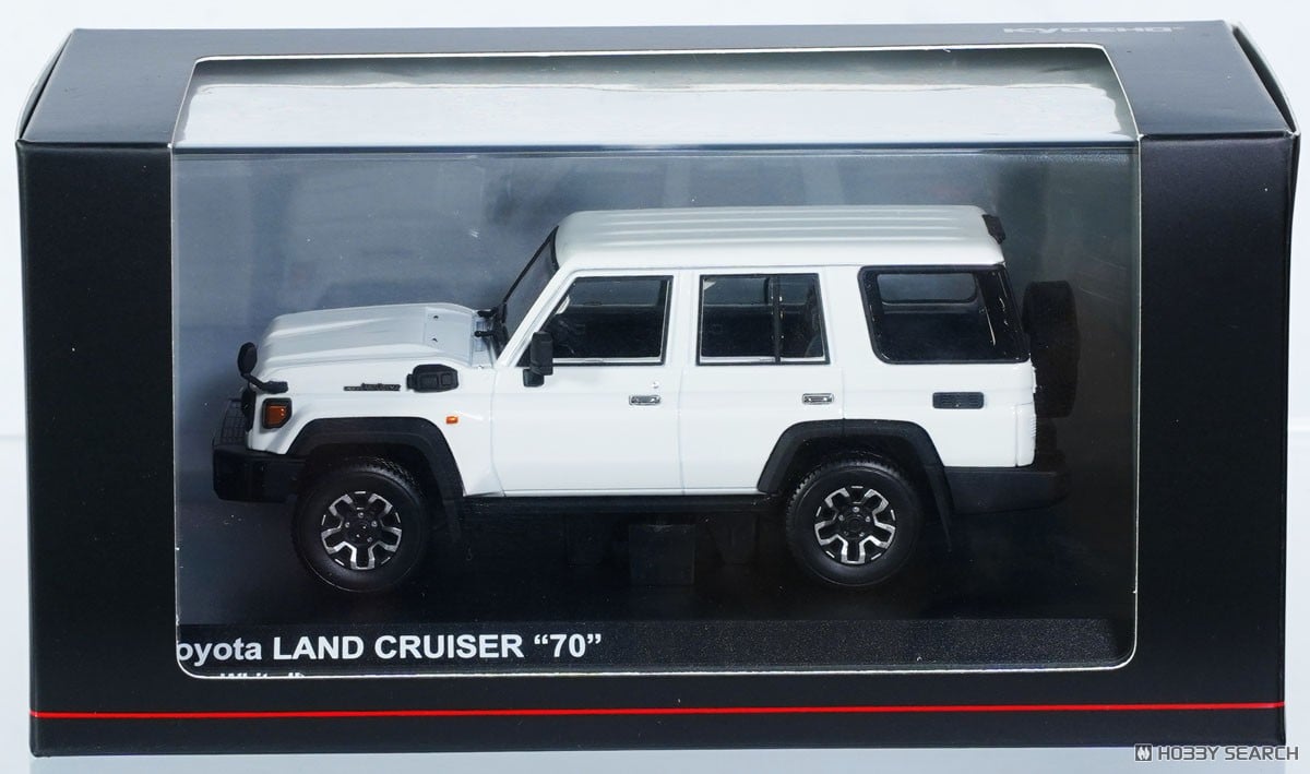 トヨタ ランドクルーザー 70 (スーパーホワイト II) (ミニカー