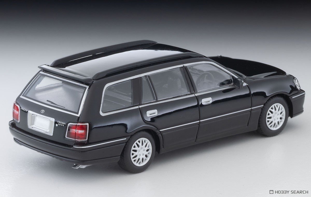 TLV-N355b Toyota Crown Estate Athlete V (Black) 2001 (Diecast Car