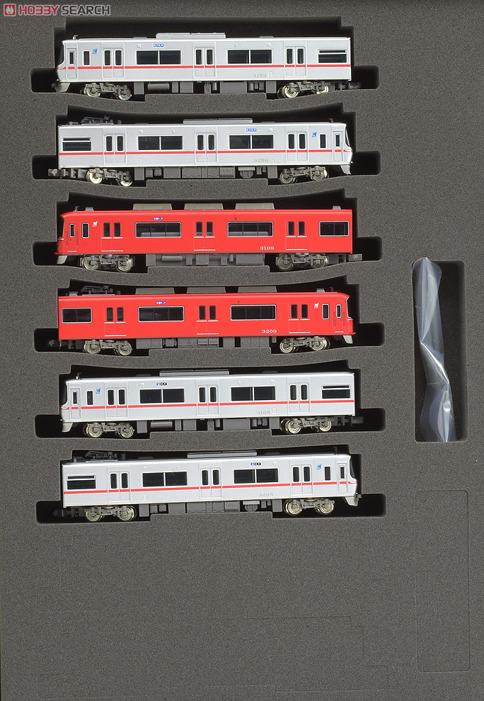 名鉄 3100系+3150系 先頭車6輛編成セット (動力付き) (6両セット
