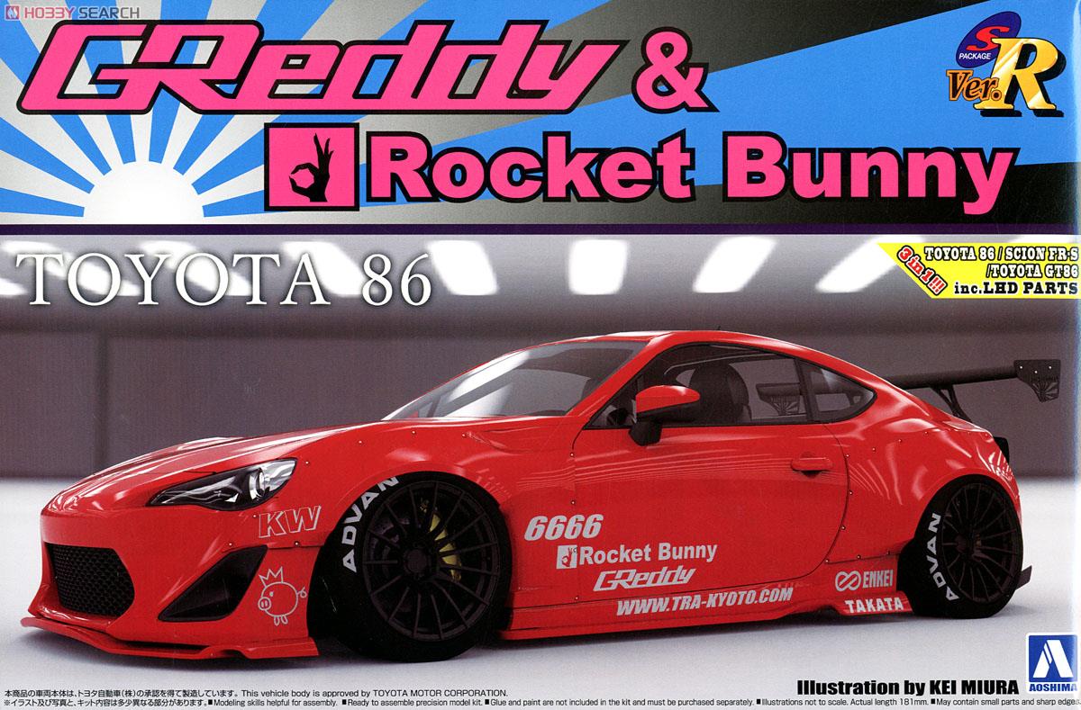 TOYOTA 86 `12 GREDDY & ROCKET BUNNY ENKEI Ver. (Model Car